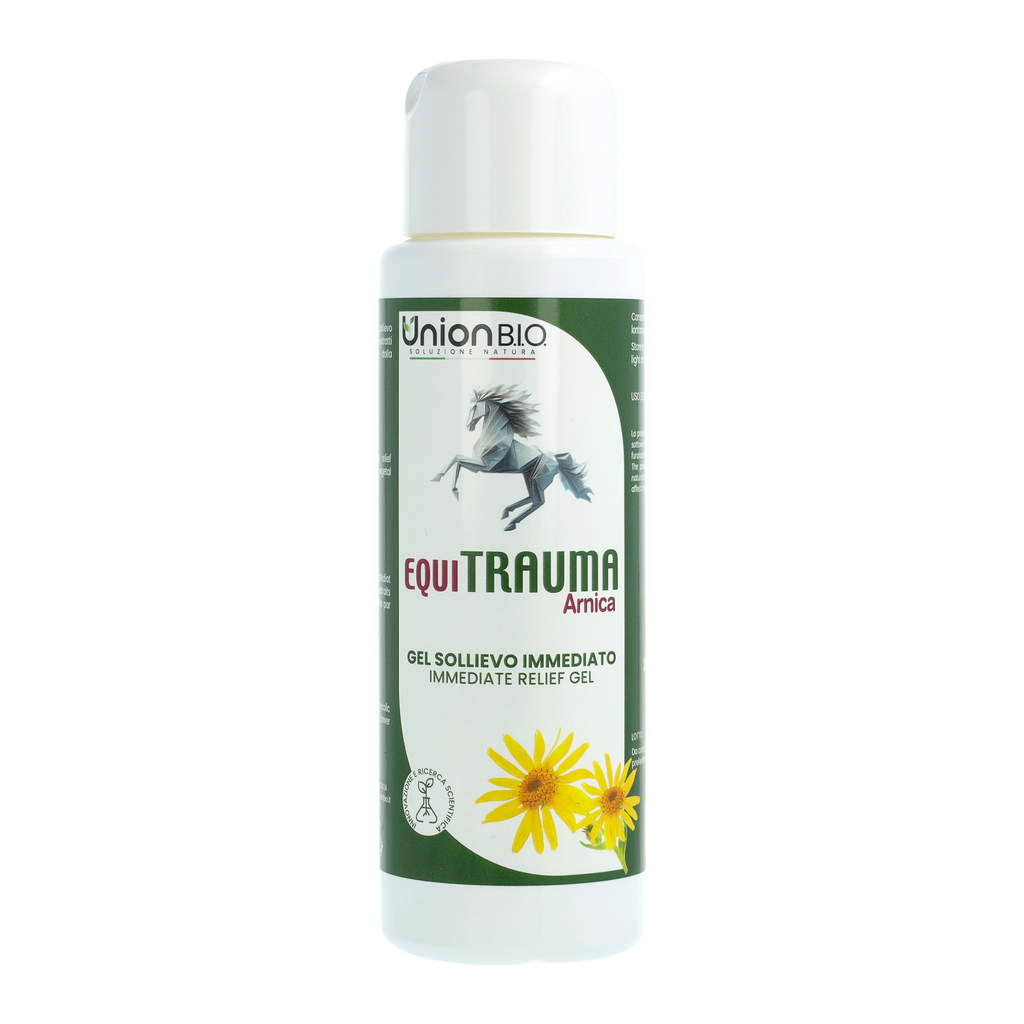 Equitrauma Gel Union Bio – Gel Naturale Urto per Traumi, Contusioni e Gonfiori del Cavallo | Disponibile da 250ml a 4 Litri