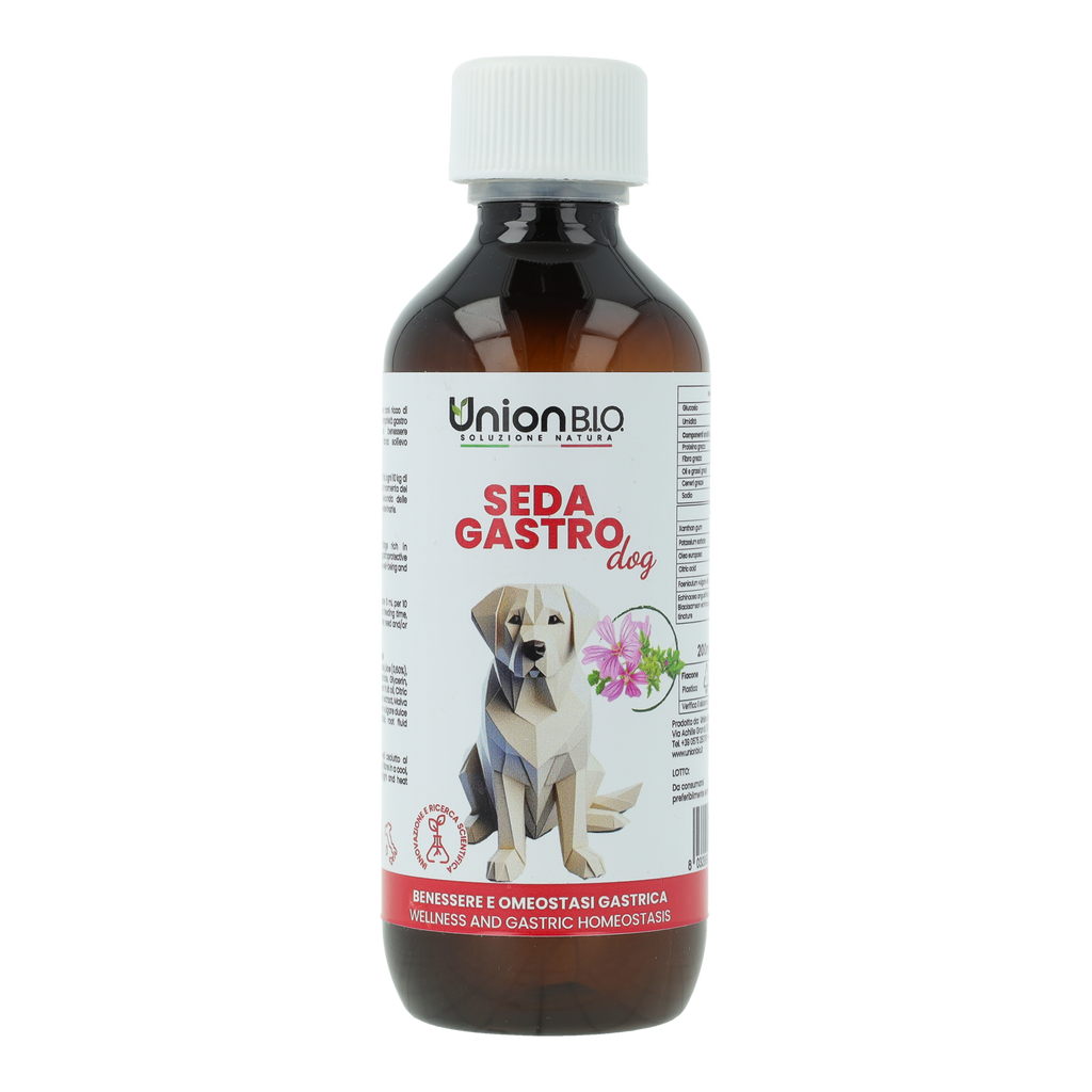 Sedagastro Union Bio – Protezione e Benessere Gastrico per Cani | Soluzione Naturale contro Gastrite, Reflusso e Acidità