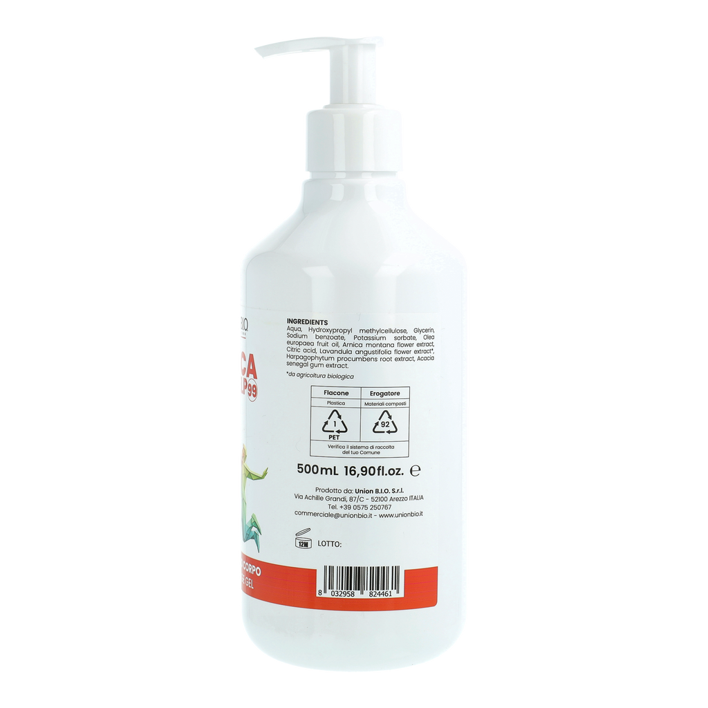 Arnica Help99 Union Bio – Gel Massaggio Corpo Extra Forte al 99% | Formula Urto Naturale per Muscoli e Articolazioni