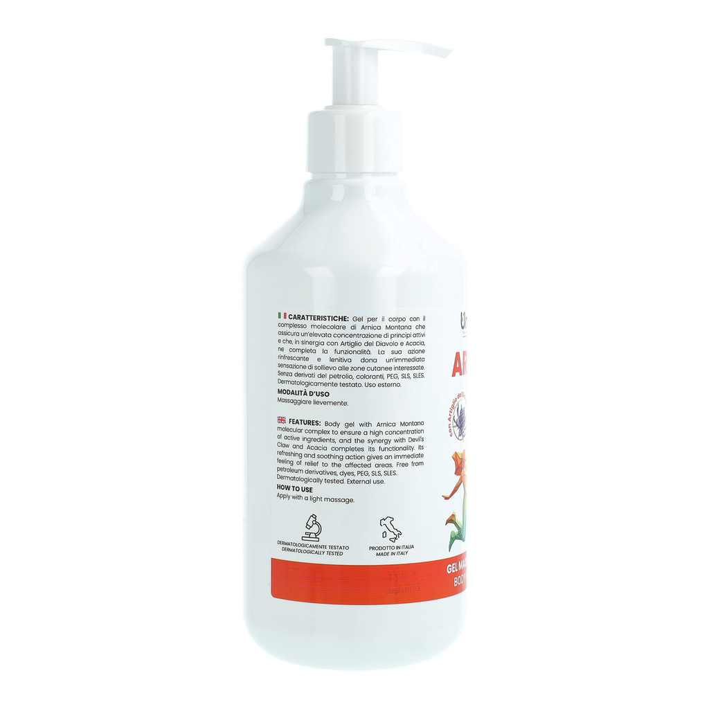 Arnica Help99 Union Bio – Gel Massaggio Corpo Extra Forte al 99% | Formula Urto Naturale per Muscoli e Articolazioni