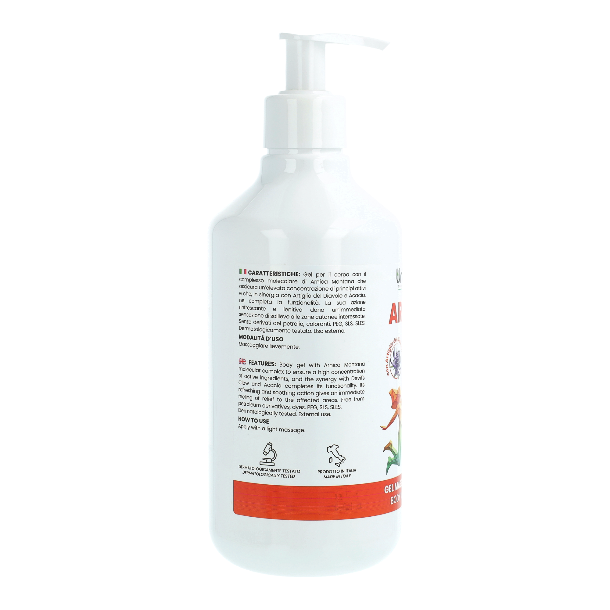 Arnica Help99 Union Bio – Gel Massaggio Corpo Extra Forte al 99% | Formula Urto Naturale per Muscoli e Articolazioni