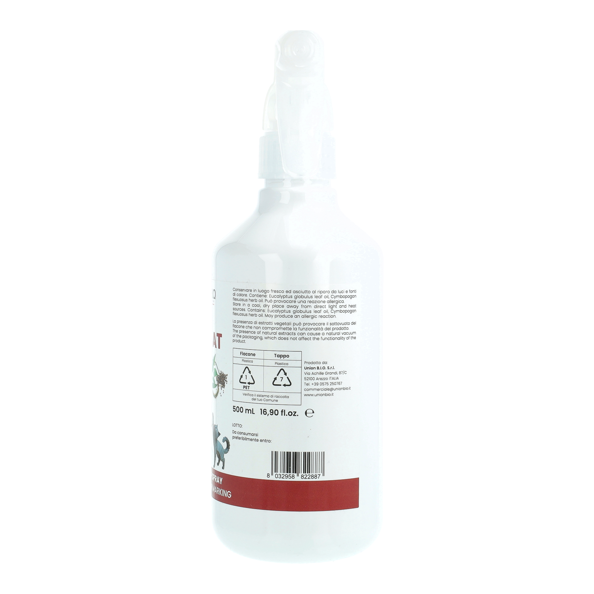 No Dog Cat Union Bio – Disabituante Naturale Educativo per Cani e Gatti | Spray Repellente per Interni ed Esterni