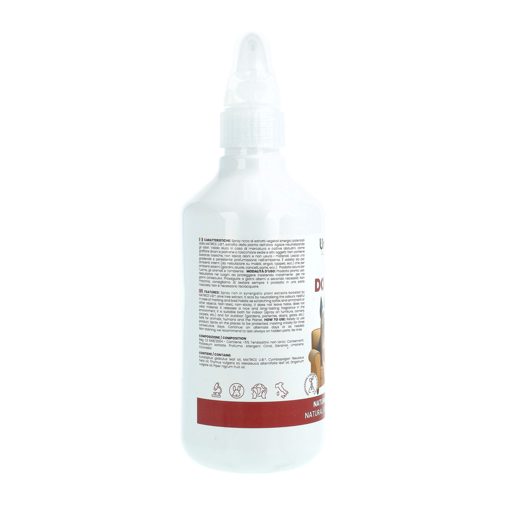 No Dog Cat Union Bio – Disabituante Naturale Educativo per Cani e Gatti | Spray Repellente per Interni ed Esterni