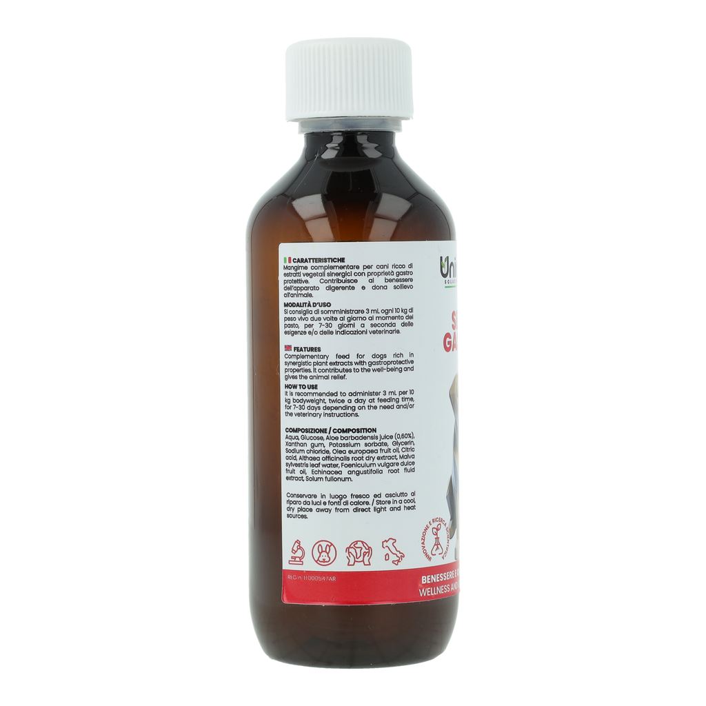 Sedagastro Union Bio – Protezione e Benessere Gastrico per Cani | Soluzione Naturale contro Gastrite, Reflusso e Acidità