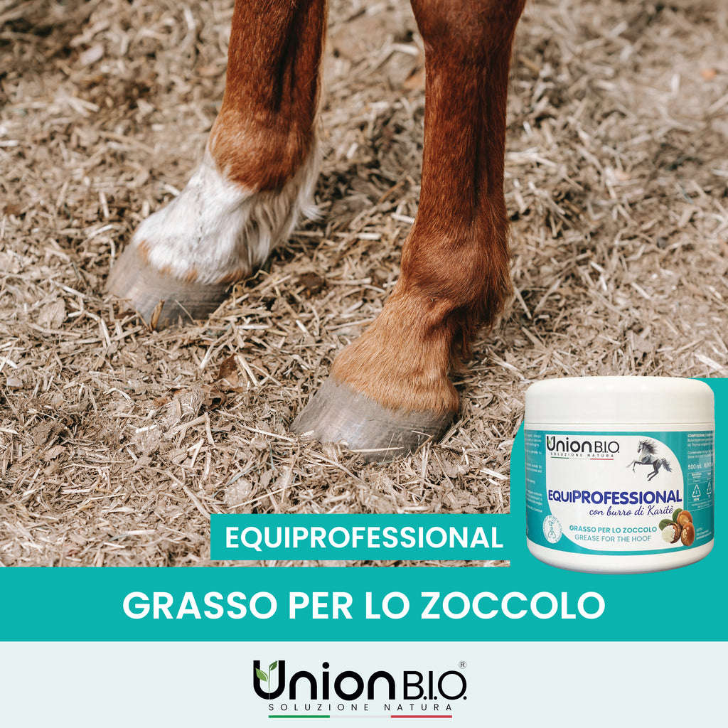 Equiprofessional Grasso Zoccolo Union Bio – Grasso Naturale e Traspirante per Cavalli | Nutriente e Protettivo con Matrice UB®
