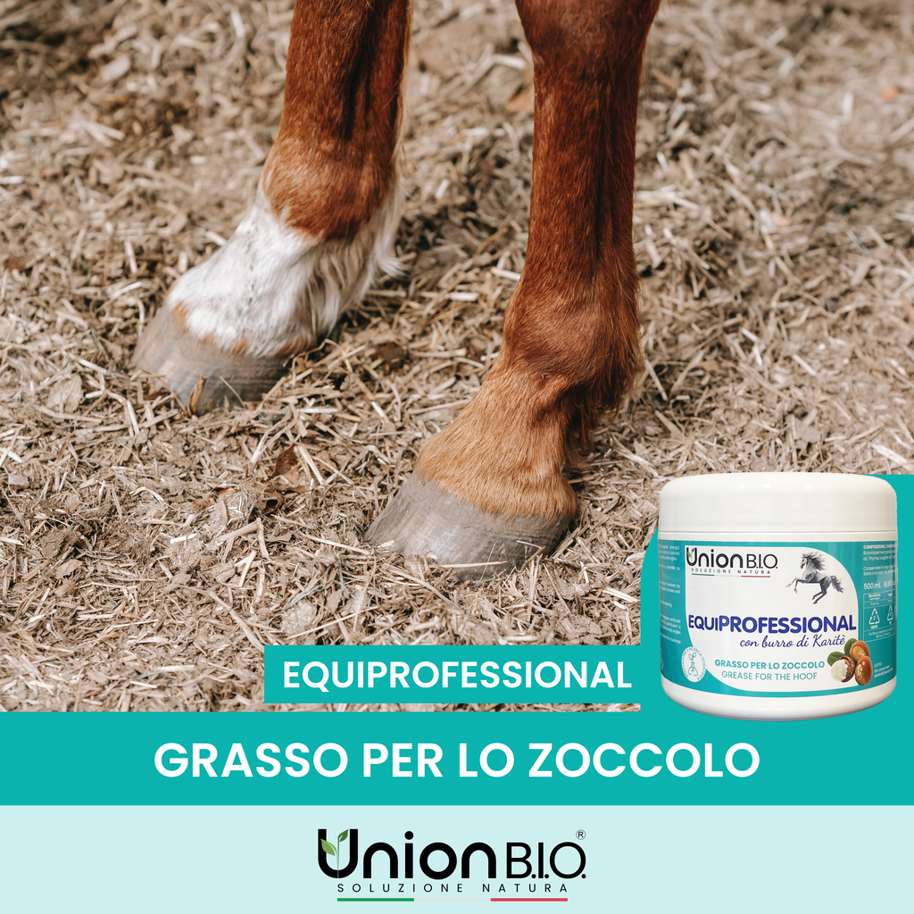Equiprofessional Grasso Zoccolo Union Bio – Grasso Naturale e Traspirante per Cavalli | Nutriente e Protettivo con Matrice UB®
