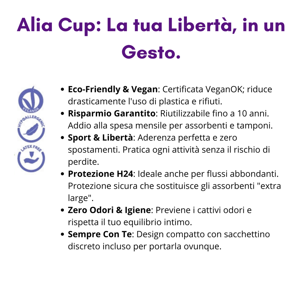 Alia Cup: La Rivoluzione Gentile del tuo Ciclo