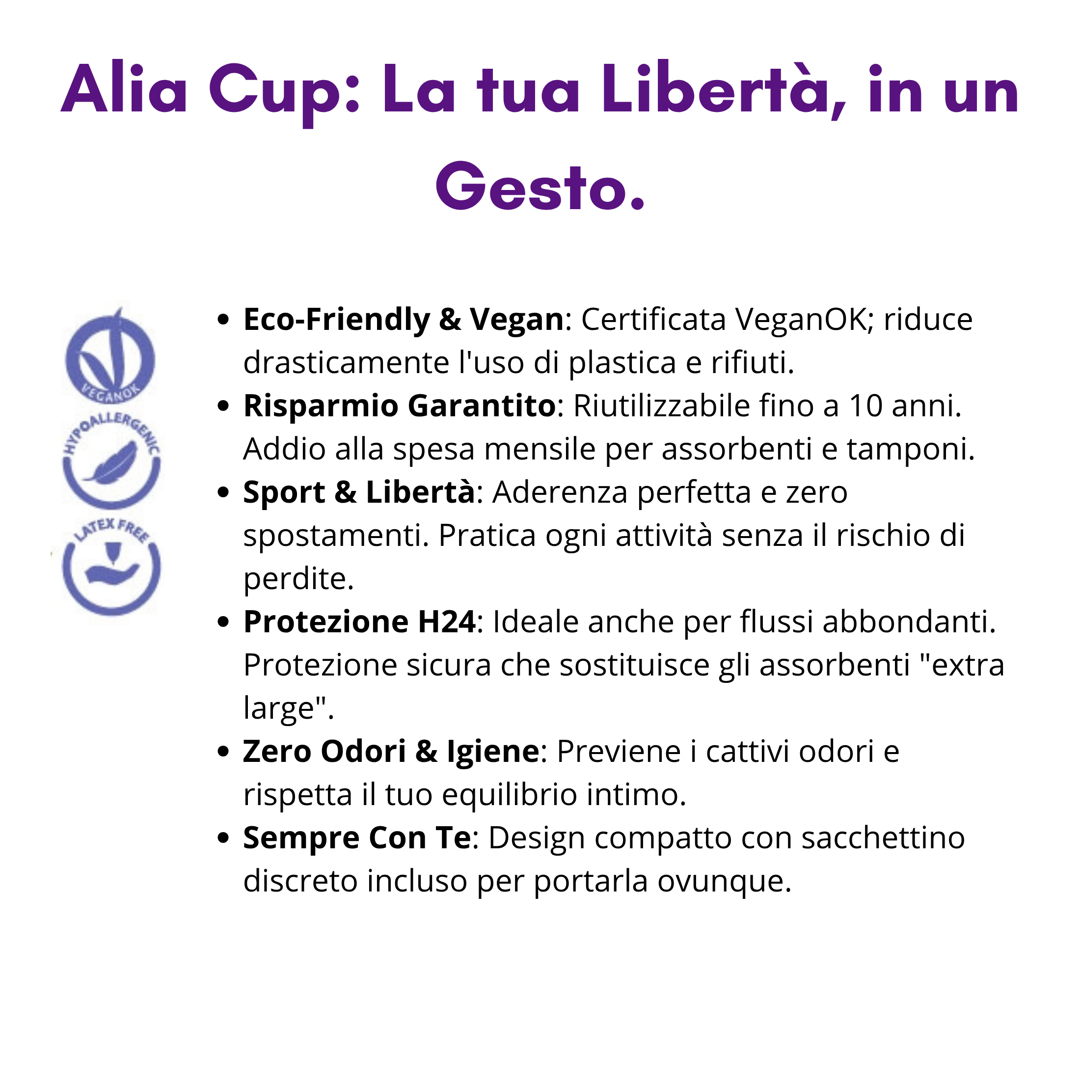 Alia Cup: La Rivoluzione Gentile del tuo Ciclo